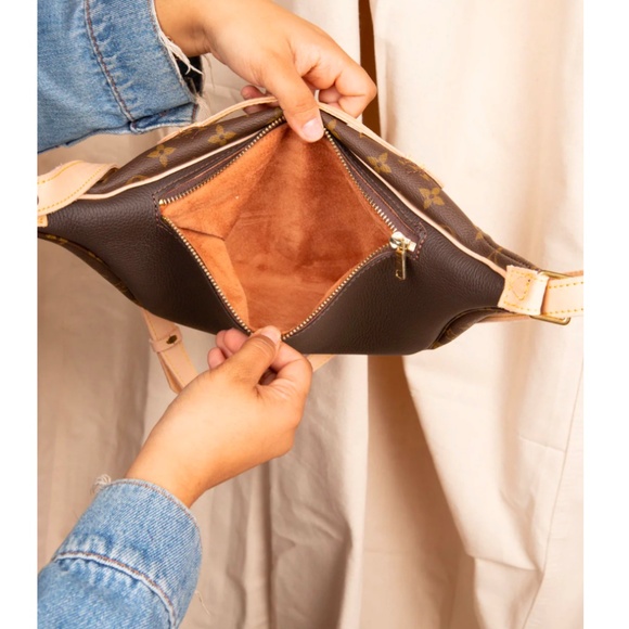 Vachetta Leather Bumbag - Current Style Great Deal - Picture 5 of 16